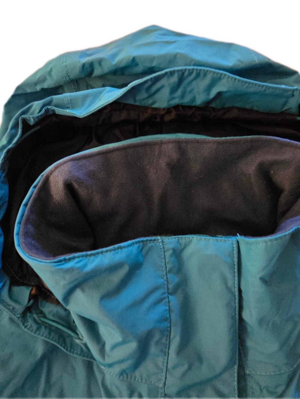 The Northface Turquoise Blue Mesh Lining Hyvent Gorpcore Jacket Size Small - Picture 6 of 8
